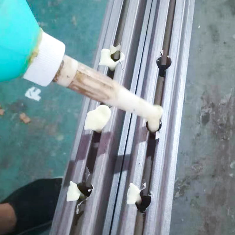 LM158 Panneau de porte Tenon adhésif conjoint