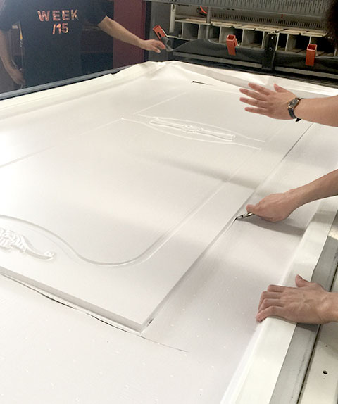 Glue d'aspiration en plastique pour la porte en bois et la porte coulissante